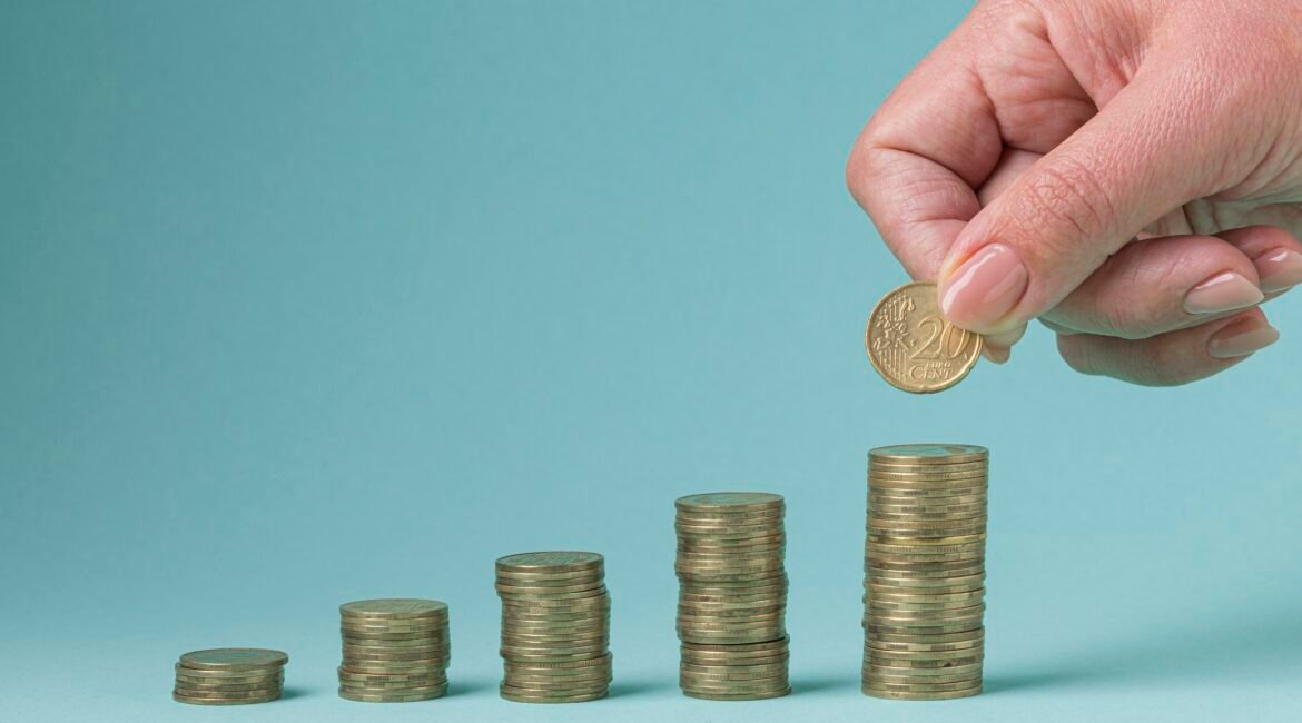 pilha-de-moedas-formando-um-grafico